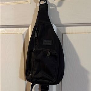 Vera Bradley Black Sling Backpack